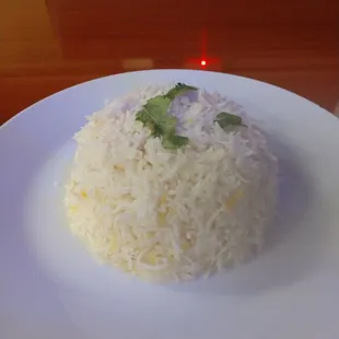 Rice was also good and had a unique and nice presentation.