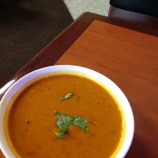 Dal soup they made for me was also tasty.