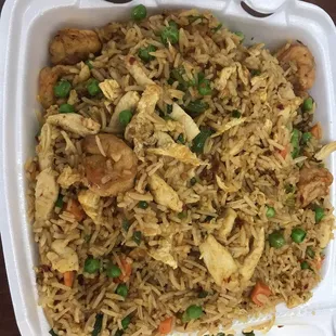 Mixed fried rice