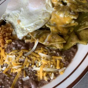 Chilaquiles W/ Over Easy Eggs