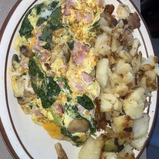 B29. Canadian Bacon Omelette