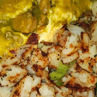 Chili Verde Omelette