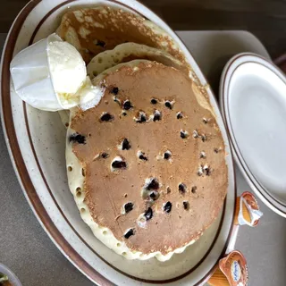 B34. Three Blueberry Pancakes
