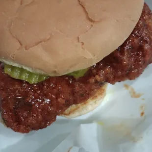 Nashville Hot Chicken sandwich