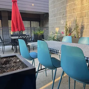 Outdoor seating