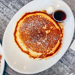Single Pancake with Syrup