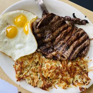 Steak &amp; Eggs Breakfast