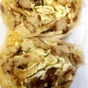 Breakfast Burrito - Hot Off the Grill