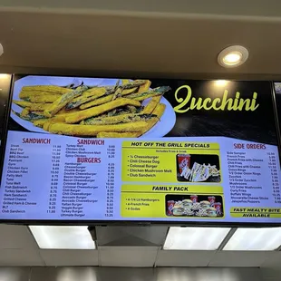 Menu 2 of 3, April 2024