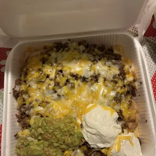 Carne asada fries