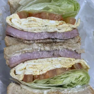 Ham Breakfast Sandwich