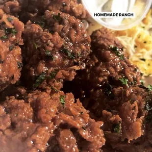 Honey Garlic 10pc Crispy Wings