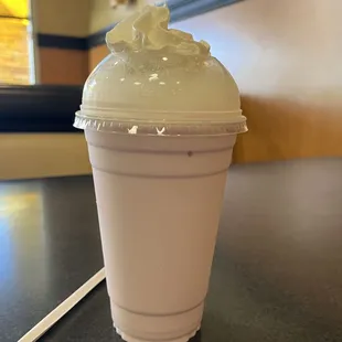 strawberry milkshake