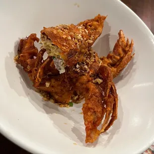 Crisp Garlic Crab