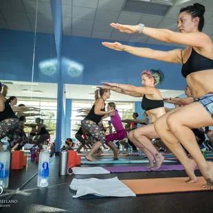 Higher on your toes!