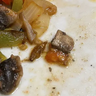 a mixture of vegetables and meat