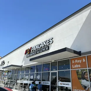 Front of the business