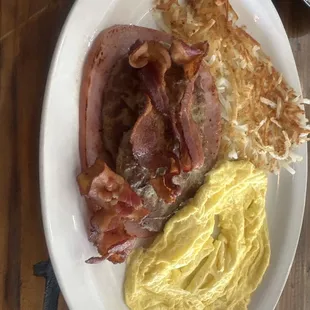 Hot pancakes platter