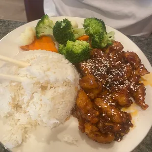 Sesame chicken