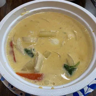 C4. Pineapple Curry with chicken