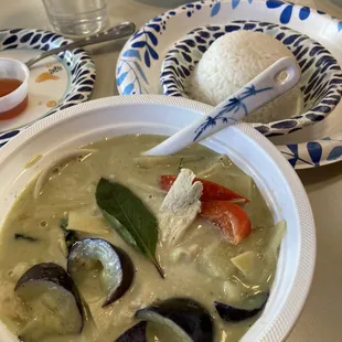 Curry with Chicken