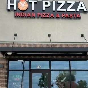 Indian flavours pizza