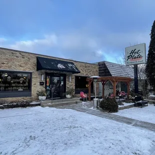 Outside of restaurant