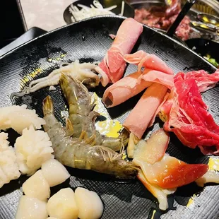 a plate of food