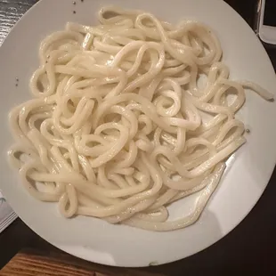 Side of udon noodles