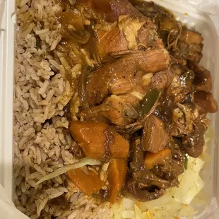 Brown Stew Chicken Platter (large)