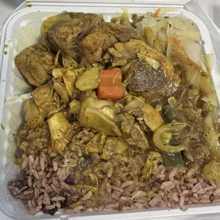 Curry Chicken Platter (small)