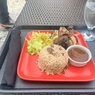 Jerk Chicken Platter