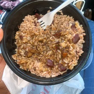 Brown Stew Chicken Platter