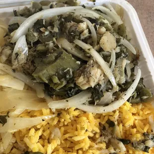 Callaloo and Saltfish