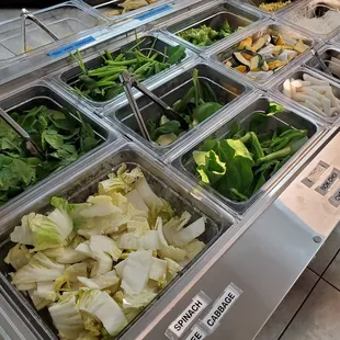 interior, salads