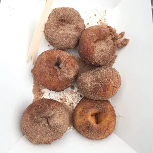 Cinnamon mini donuts!