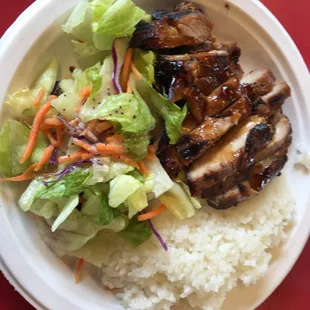 Chicken teriyaki for lunch today!