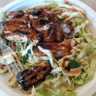 Lunch special. No rice added veggies.