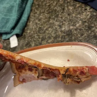 Dough not cooked all the way through