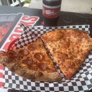 $7.49 meal deal. 2 slices and a drink.