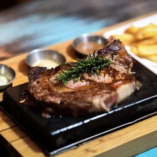 Ribeye - Hot, Sizzling and ready to eat