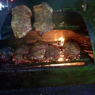 Watch your meat comes right off the grill, were do thy do that?