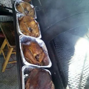 Smoke Turkey or Hams