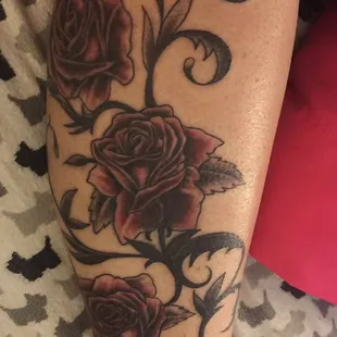 Rose cover up done by Devin.