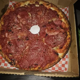Chicago Deep Dish All Meat