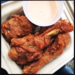Fried Confit Duck Drumettes