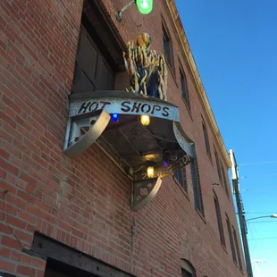 Art hanging over the front door