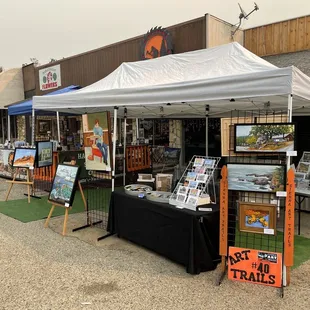 Annual art show in October