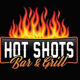 hot shots bar &amp; grill logo