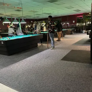 Billiard hall
